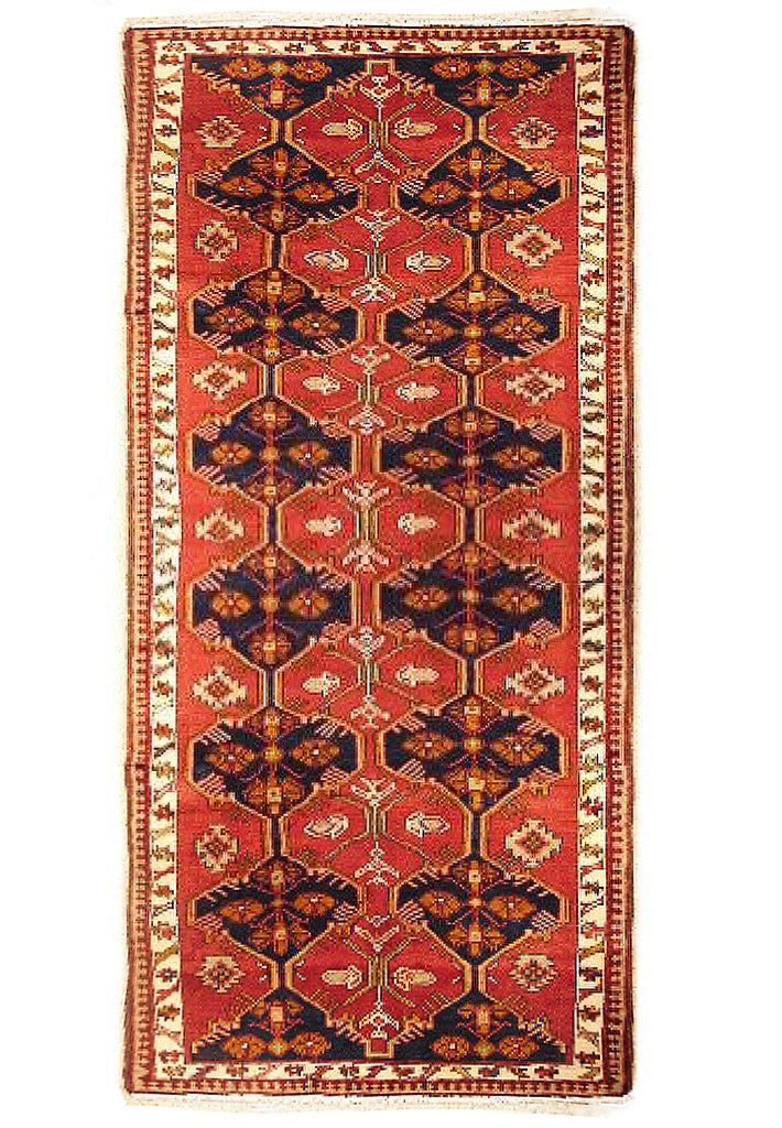 4.4 x 10.5 Traditional Persian Runner Rug 9071