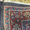 Load image into Gallery viewer, 4 x 14.11 Navy Blue Persian Sarouk Runner Rug 80645