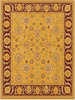 Load image into Gallery viewer, 10 x 13.5 Gold Burgundy Quality Hand Knotted Oversized Oriental Agra Rug #F-5751
