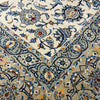 Load image into Gallery viewer, 9.3 x 13.4 Ivory Persian Kashan Rug 80704