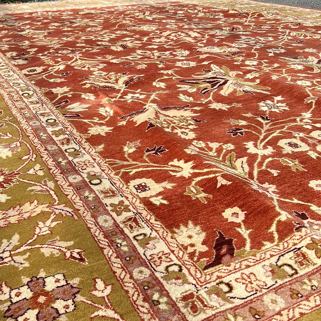 9.10 x 14.6 Traditional Fine Quality Jaipur Rug CORAL 74915