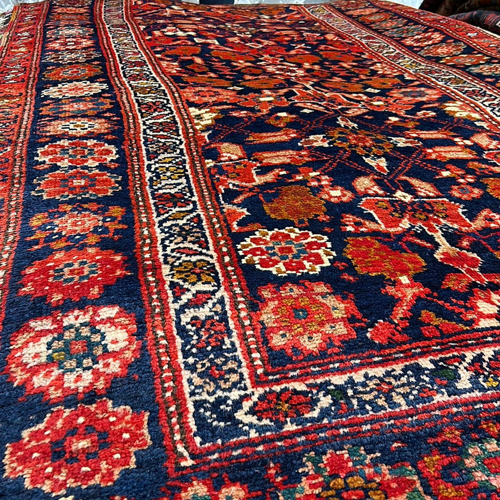 4' x 8' Aegean-Blue-Semi-Antique-Russian-Kazak-Runner.jpg