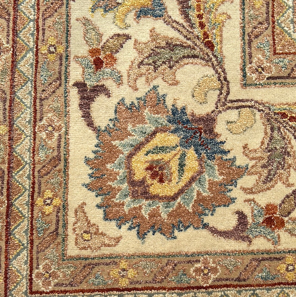 10 x 14 Quality Handmade Black Vegetable Dyed Handmade Wool Rug 17308