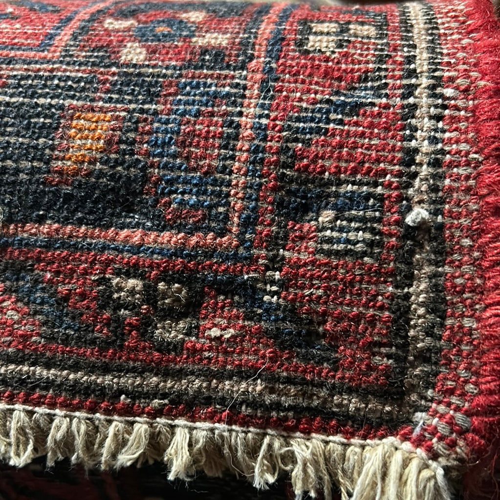 3.1 x 12.6 Persian Hamadan Runner Rug 81899