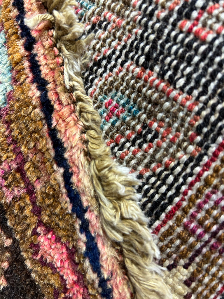 5.3 x 17.11 Red ODD SIZE IRREGULAR Persian Lori Runner Rug 81780