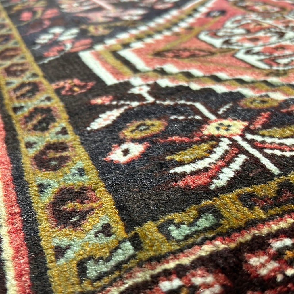 4.11 x 8.2 Semi Antique Shiraz Qashqai Rug 71931