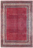 Load image into Gallery viewer, 6.11 x 10.8 Persian Mir Saraband Herati Sarouk Rug #B-72070