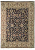 Load image into Gallery viewer, 8 x 10 Charcoal Black Natural Wool Hand-Knotted Agra Rug 