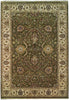 Load image into Gallery viewer, 5.5 x 8.6 GREEN Quality Handmade Wool Ziglar Rug #B-74029