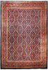 Load image into Gallery viewer, 10 x 13 Semi-Antique Persian Herati Sarouk Mahal Rug
