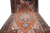 Load image into Gallery viewer, 11 x 19 Authentic Antique Persian Serapi Rug 1930's