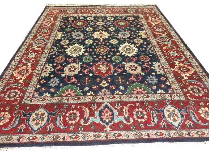 8.3 x 10.1 New Handmade Mahal Rug #B-75823