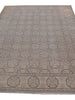 Load image into Gallery viewer, 8.2 x 9.4 GRAY WOOL Vegetable Dyed Fine Chobi Peshawar Handmade Rug #B-77530