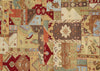Load image into Gallery viewer, 8.9 x 11.6 Agra Patchwork Design Rug #B-78714