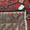 Load image into Gallery viewer, 5.3 x 8.6 Light Red &amp; Ivory Persian Hamadan Rug 82110