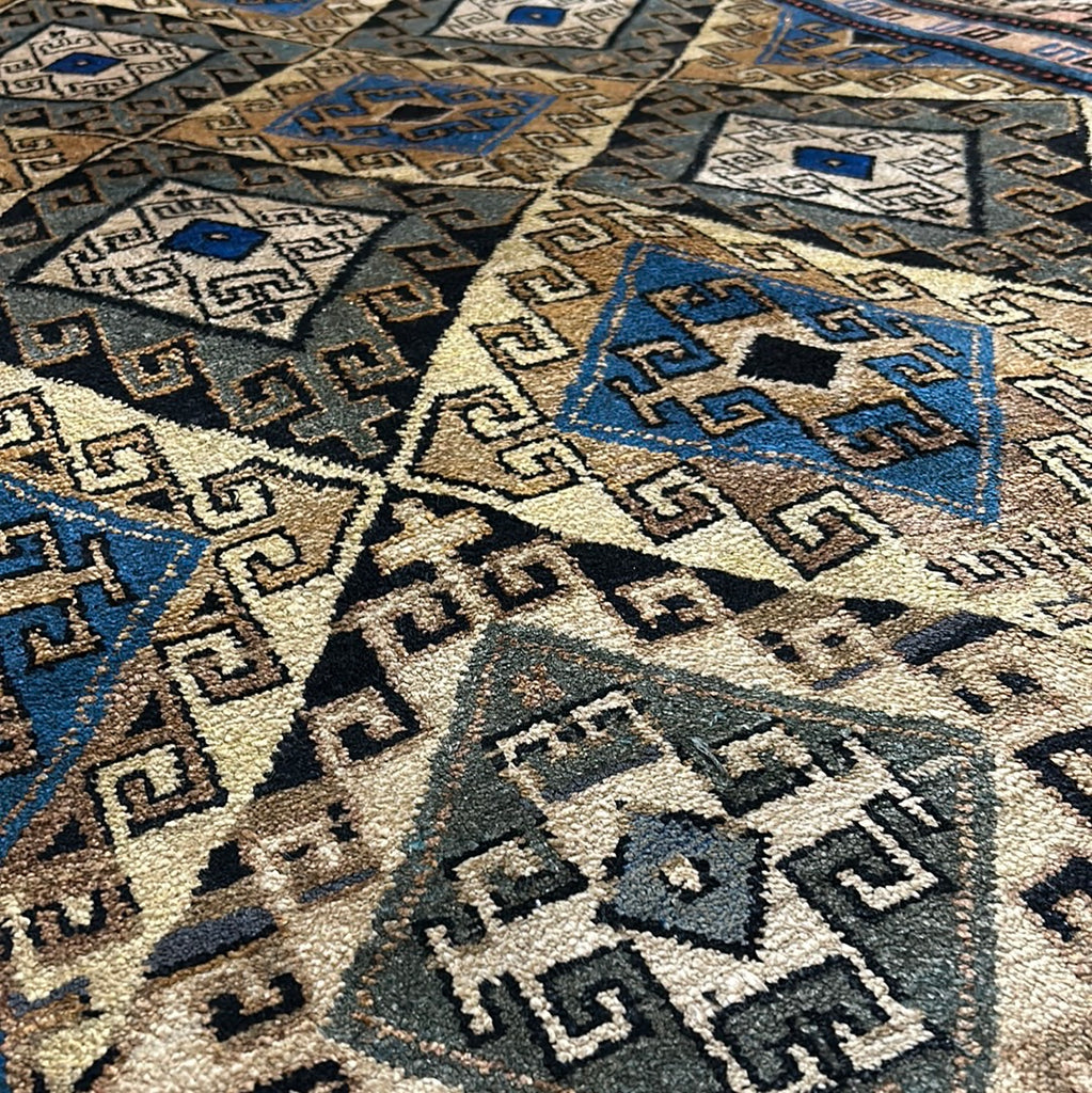 4' x 8' Tan-Brown-Semi-Antique-Russian-Kazak-Runner.jpg