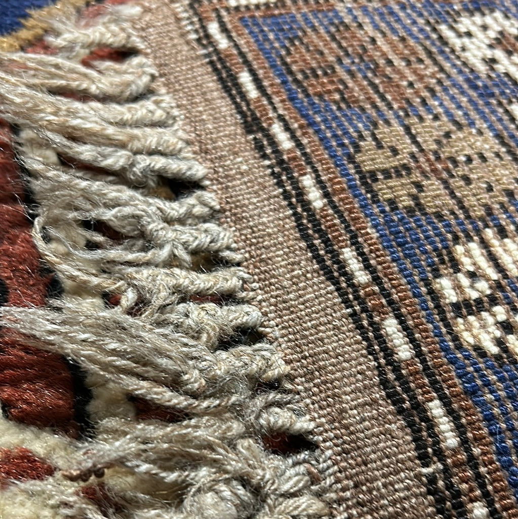 4.7 x 7.6 Navy Blue Russian Kazak Rug 8884