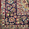 Load image into Gallery viewer, 8.2 x 11.4 RED BLUE Persian Tabriz Rug 7064
