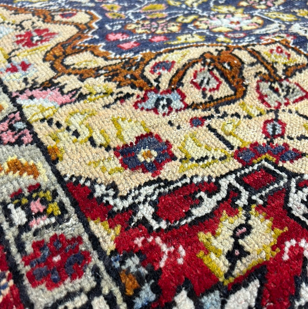 4.4 x 6.8 Semi Antique Persian Tabriz Rug 23549