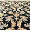 Load image into Gallery viewer, 10 x 14 Quality Handmade Black Vegetable Dyed Handmade Wool Rug 17308