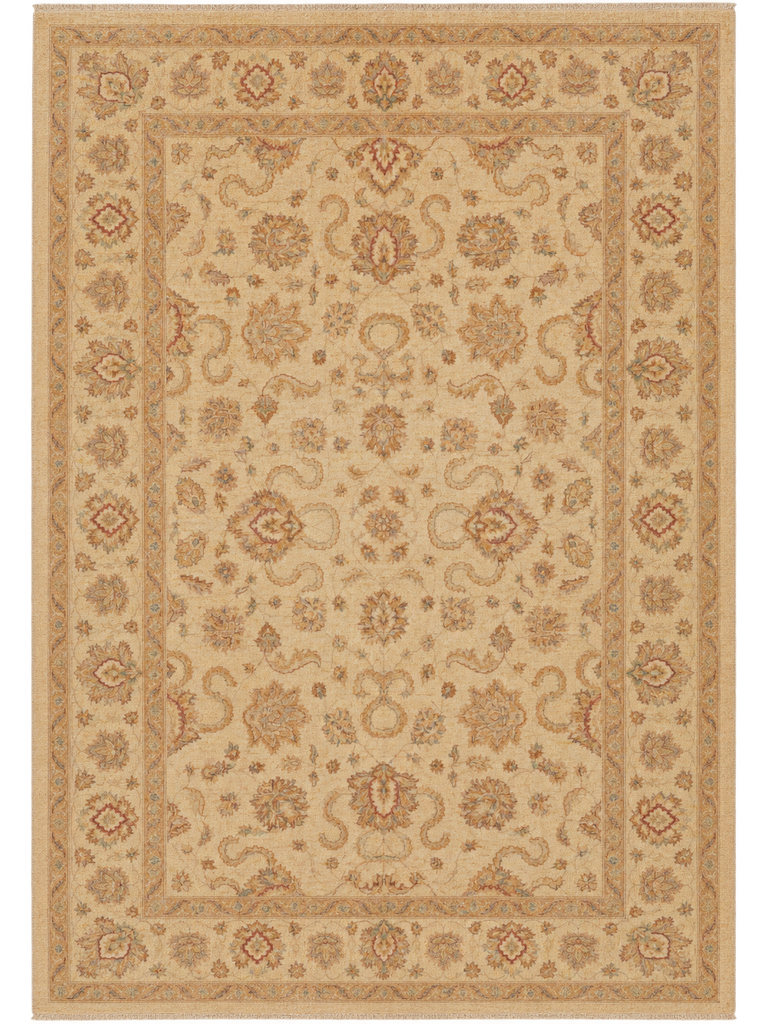 6.7 x 10 Neutral Chobi Peshawar Rug 20551