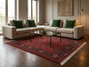 Load image into Gallery viewer, 4.3 x 6 Bokhara Rug Handmade Imported Pakistan Carpet #41082