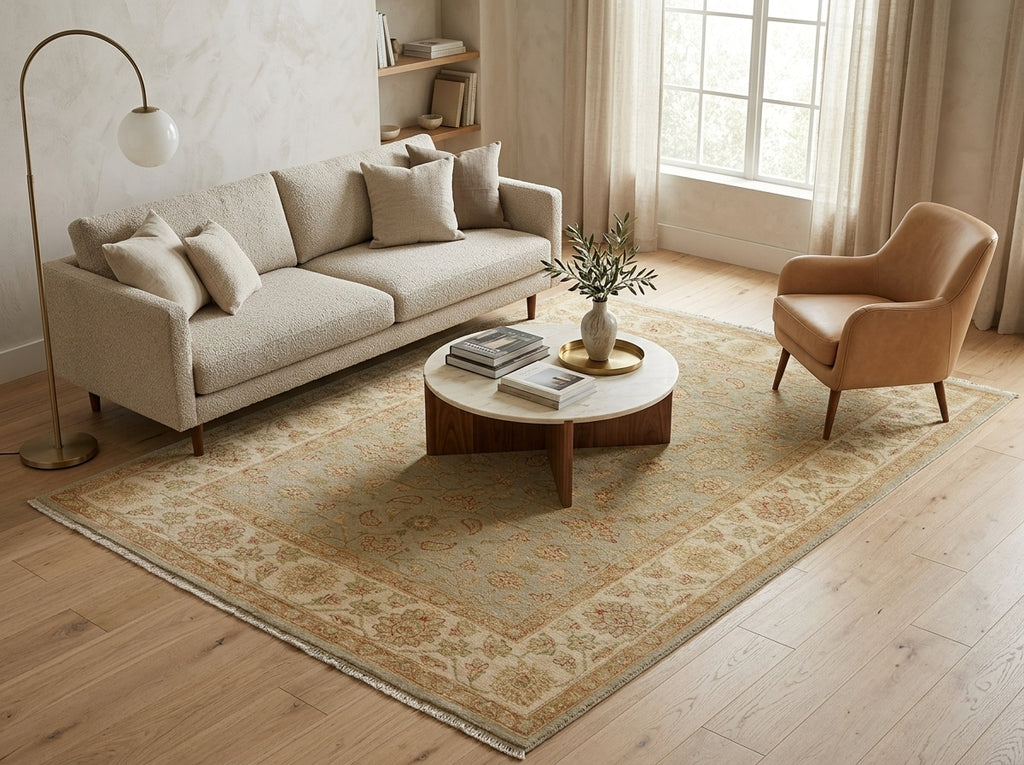 5.7 x 8 Vegetable Dyed Chobi Rug #PIX-26256