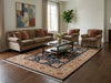 Load image into Gallery viewer, 6.8 x 9.6 BLACK Transitional Ziegler Chobi Peshawar Rug, NATURAL NEAT WOOL -Pakistan #PIX-13995