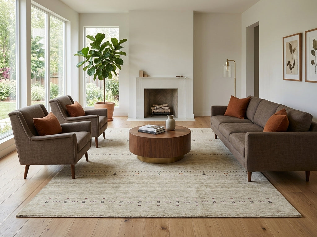 9 x 12 Beautiful Handmade Gabbeh Luri Modern Rug #F-3308