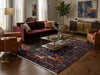 Load image into Gallery viewer, 3.9 x 7 Dark Animal Motif Village Tribal Rug #F-3240