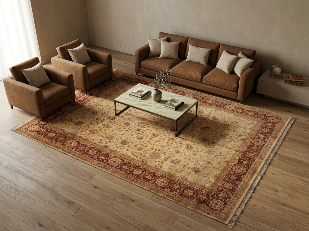9.3 x 14 Large Chobi Peshawar Beautiful Rug 804-107 #PIX-804-107