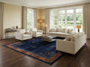 Load image into Gallery viewer, 11.2 x 14.6 Antique Art Deco Chinese Beijing Rugs 1930's - view 2