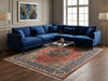 Load image into Gallery viewer, 6.6 x 8.6 Pearl Orange Fine Quality Persian Kashan Rug LA-52463