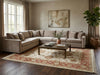Load image into Gallery viewer, 9.5 x 13.3 New Quality Handmade Agra Rug Veggie Dyed Natural Wool #B-71802