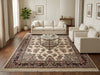 Load image into Gallery viewer, 8 x 10 Quality Handmade Jaipur Sarouk Rug #PIX-20157
