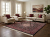 Load image into Gallery viewer, 6 x 6 Black Minnici Design Rug 16012