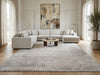 Load image into Gallery viewer, 10 x 14 Contemporary Handmade Rug Plain Soft Natural Color #F-3335