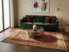 Load image into Gallery viewer, 5 x 8 Handmade Agra Rug PURPLE Intersting Pattern - India #PIX-17983