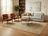 Load image into Gallery viewer, 6 x 9 SAGE GREEN Natural Wool Hand-Knotted Chobi Peshawar Rug - Pakistan#PIX-18097