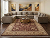 Load image into Gallery viewer, 10 x 14.6 Plum Eggplant New Agra Handmade Rug 71051