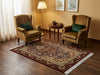 Load image into Gallery viewer, 3.4 x 5 Silk Rug Vase Flowers Fancy details #51486
