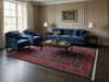 Load image into Gallery viewer, 7.3 x 10.4 Dark Blue Persian Bijar Sarouk Rug #B-72419