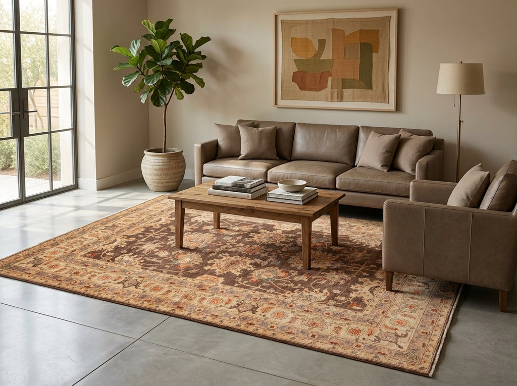 6 x 9 Chobi Peshawar Rug 22727