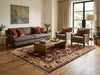 Load image into Gallery viewer, 6.6 x 8.4 Mauve Chobi Peshawar Rug Triplet 22726