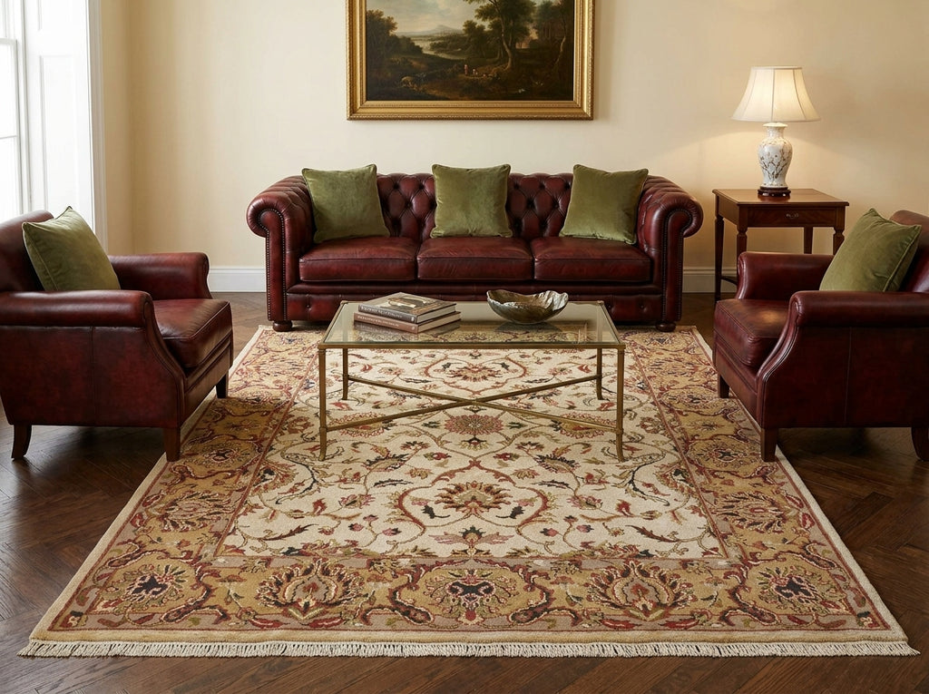 8 x 10 New Quality Wool Handmade Rug - view 2