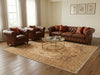 Load image into Gallery viewer, 8 x 10 High Quality Agra Rug Handmade Natural Wool #PIX-17523