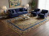 Load image into Gallery viewer, 9 x 11.6 Antique Chinese Art Deco Rug #B-74630