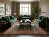 Load image into Gallery viewer, 10 x 12 Black Handmade Luxurious Softness Agra Rug 23981