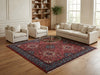Load image into Gallery viewer, 7 x 7 Dull Red Fine Persian Bakhtiari Rug #B-72424