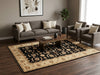 Load image into Gallery viewer, 5.9 x 9 Black Chobi Peshawar Zigler Rug 20242
